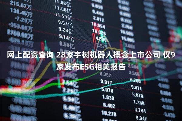 网上配资查询 28家宇树机器人概念上市公司 仅9家发布ESG相关报告